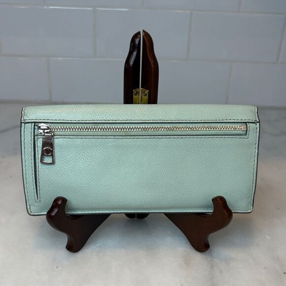 Coach Wallet Leather Cross Grain Slim Full Sized Multi compartment Wallet - Picture 4 of 16